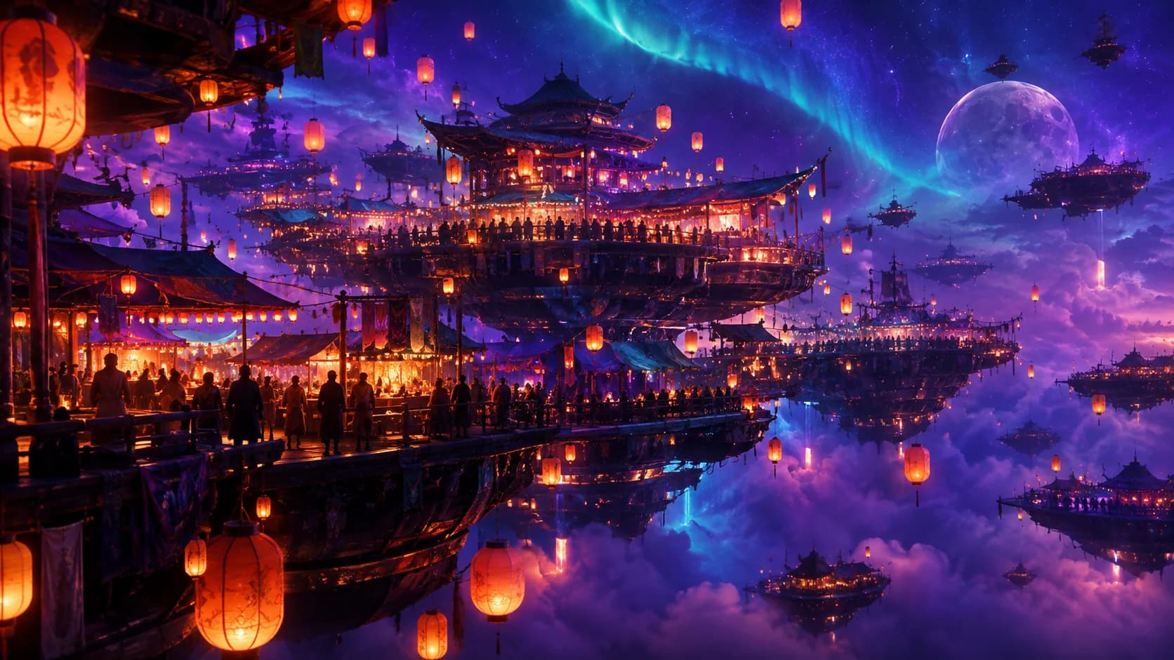 Frame from Stacked Lanterns